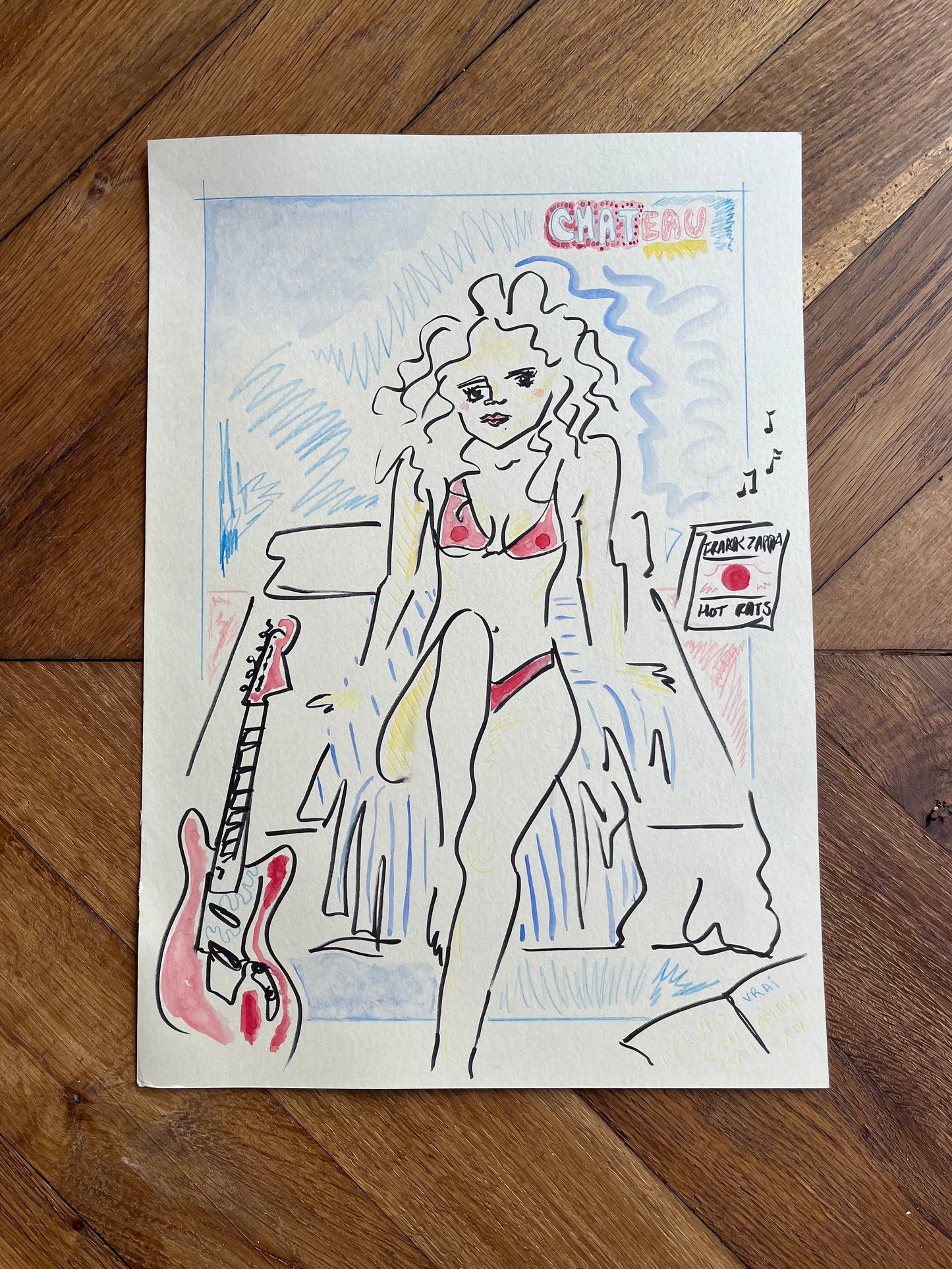 Hot Rats - Original - Celia Marie Chéri